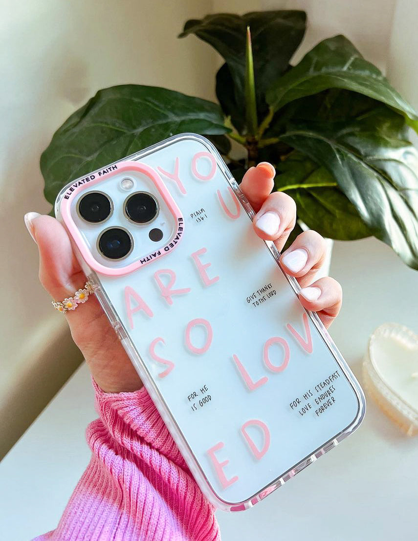 YOU ARE SO LOVED iPhone Case